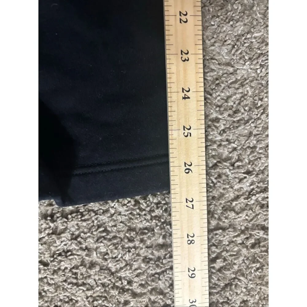 Alo Yoga Quilted Side Black Jogger Leggings Women's Medium